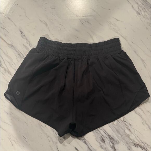 Lululemon Speed Up Shorts 2.5” Mid Rise Black Lined Running Athletic Women’s  6 - Picture 8 of 8